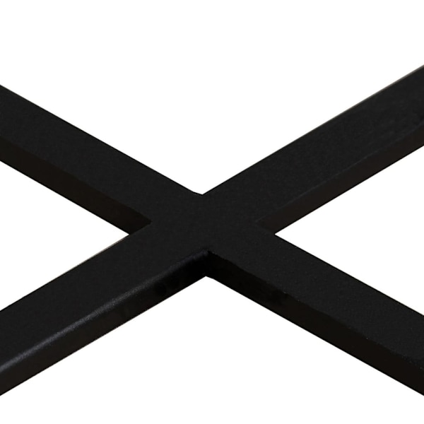 vidaXL Sidobord massivt återvunnet teakträ runt Brun