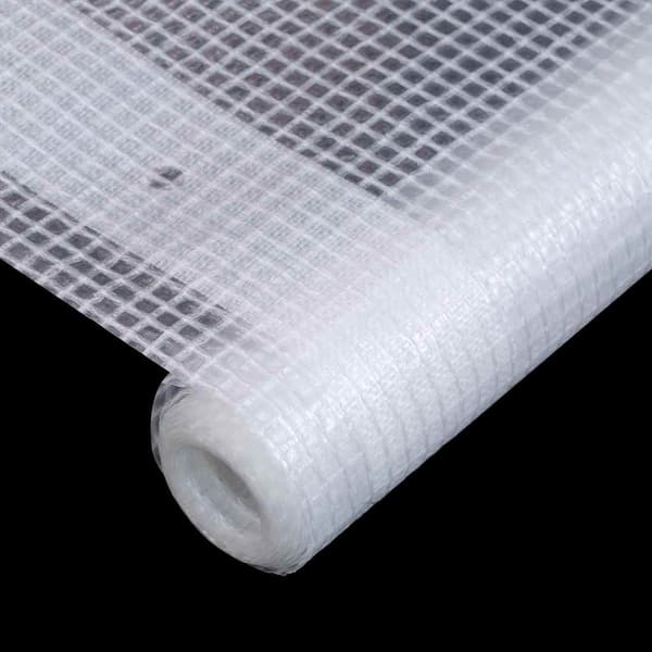 vidaXL Leno presenning 260 g/m² 2x6 m vit Vit