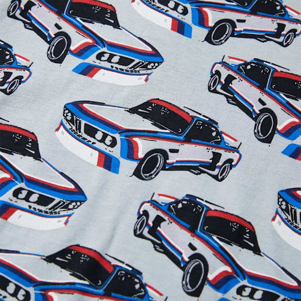vidaXL Barnpyjamas med korta ärmar för barn grå 92 Grå