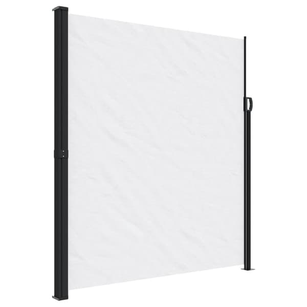 vidaXL Indragbar sidomarkis vit 220x300 cm Vit