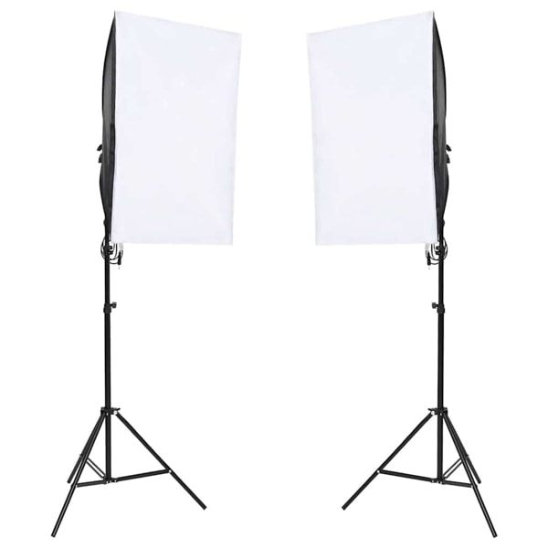 vidaXL Professionell studiobelysning 2 st 40x60 cm Vit