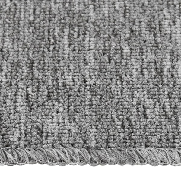 vidaXL Trappstegsmattor halkfri 15 st 60x25 cm grå rektangulär grå