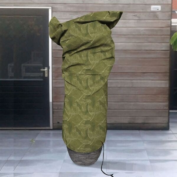 Capi Växtöverdrag medium 100x200 cm grönt tryck Green