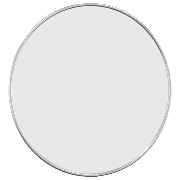 vidaXL Väggspegel silver Ø 40 cm rund Silver