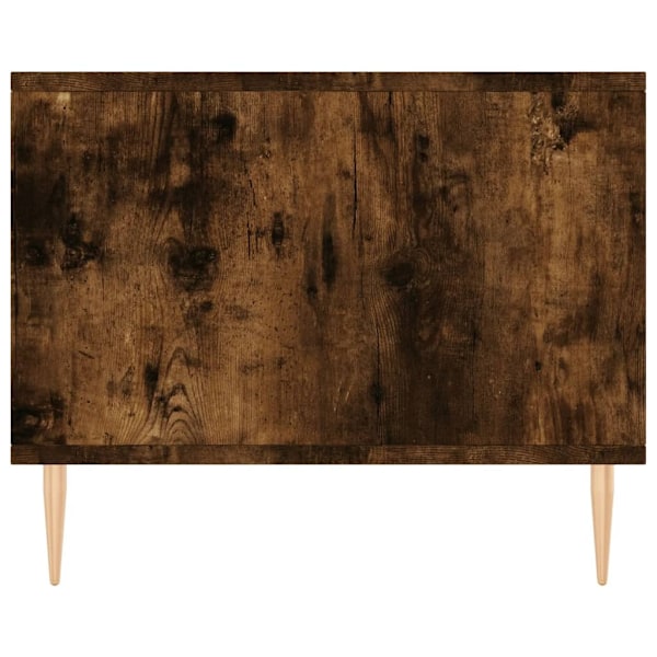 vidaXL Soffbord rökfärgad ek 90x50x40 cm konstruerat trä Brun