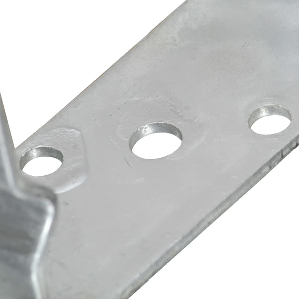 vidaXL Stängselankare 12 st silver 7x6x15 cm galvaniserat stål