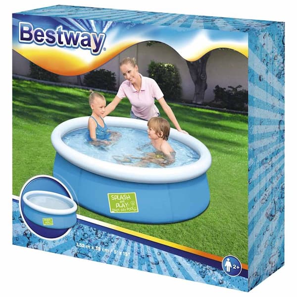 Bestway My First Frame-pool 152x38 cm Silver