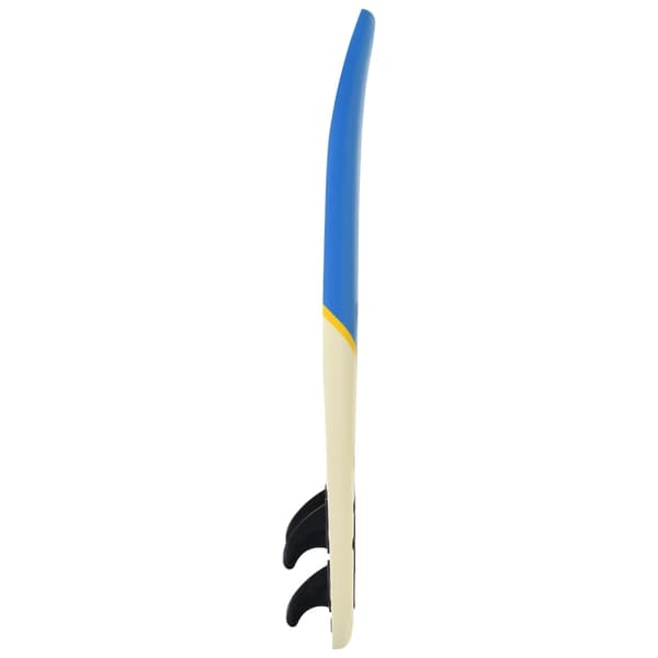 vidaXL Surfbräda 170 cm blå och gräddvit multifärg