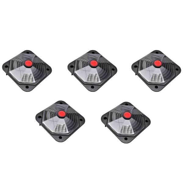 vidaXL Poolvärmare solfångare 735 W 5-pack multifärg