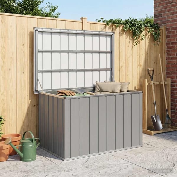 vidaXL Dynbox grå 109x67x65 cm grå