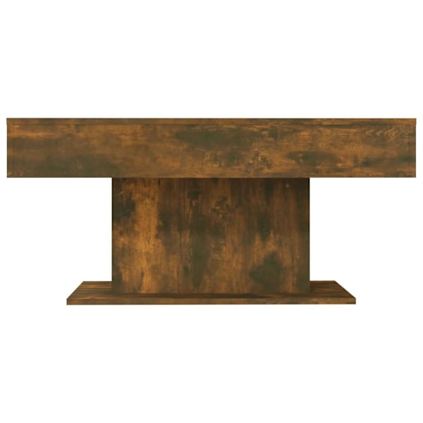 vidaXL Soffbord rökfärgad ek 96x50x45 cm konstruerat trä Brun
