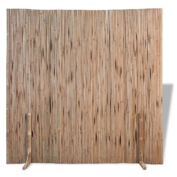 vidaXL Rumsavdelare bambu 180x180 cm Brun