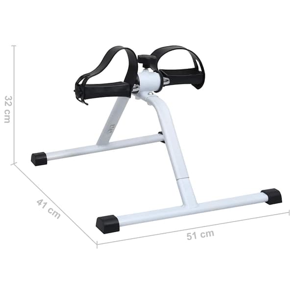 vidaXL Mini-motionscykel Silver