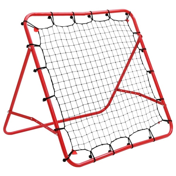 vidaXL Justerbart fotbollsmål Kickback Rebounder 100 x cm