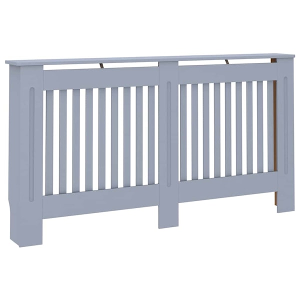 vidaXL Elementskydd antracit 152x19x81,5 cm MDF Antracit