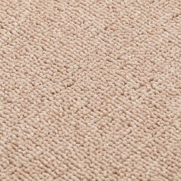 vidaXL Trappstegsmattor 15 st 75x20 cm beige rektangulär Beige