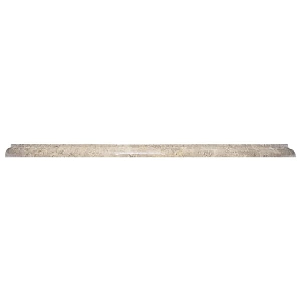 vidaXL Bordsskiva grå Ø60x2,5 cm marmor grå