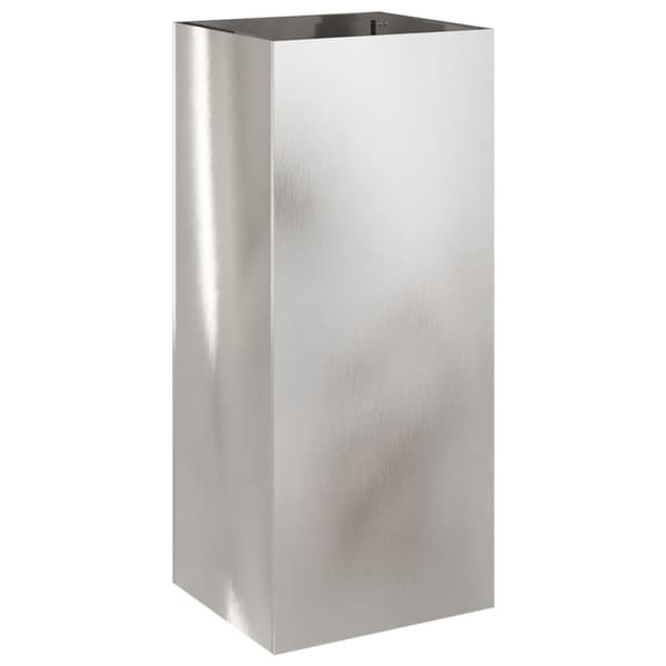 vidaXL Odlingslåda silver 32x29x75 cm rostfritt stål Silver