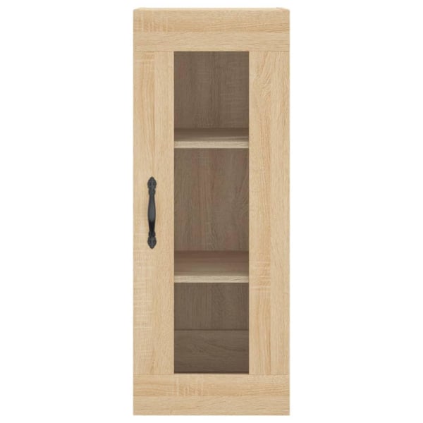 vidaXL Väggskåp sonoma-ek 34,5x34x90 cm Brun