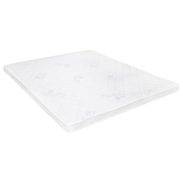 vidaXL Bäddmadrass 160x200 cm gelskum 7 cm Vit