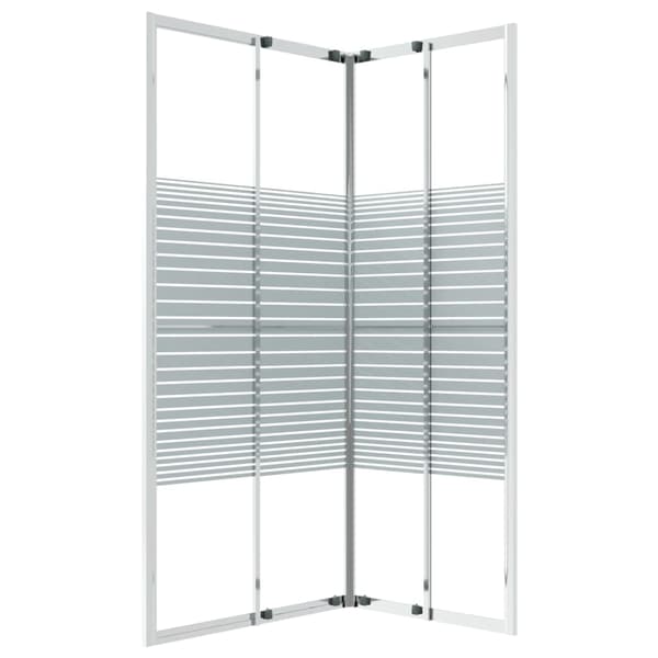vidaXL Duschvägg ESG 70x70x180 cm Transparent