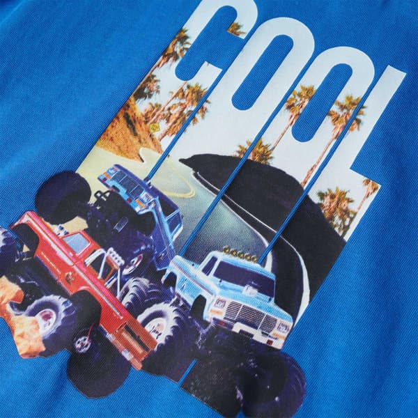 vidaXL T-shirt för barn blå 104 Blå