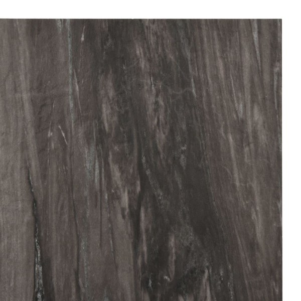 vidaXL Självhäftande golvplankor 55 st PVC 5,11 m² mörkgrå grå