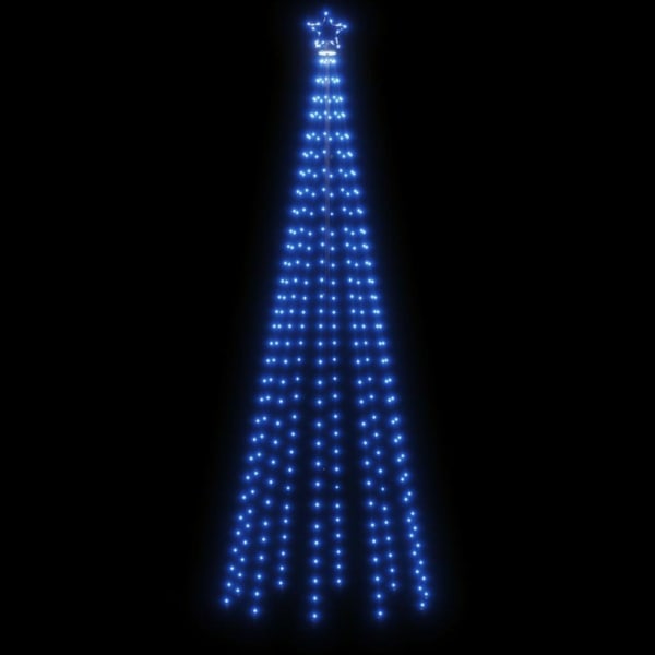vidaXL Julgranskon blå 310 LEDs 100x300 cm Blå