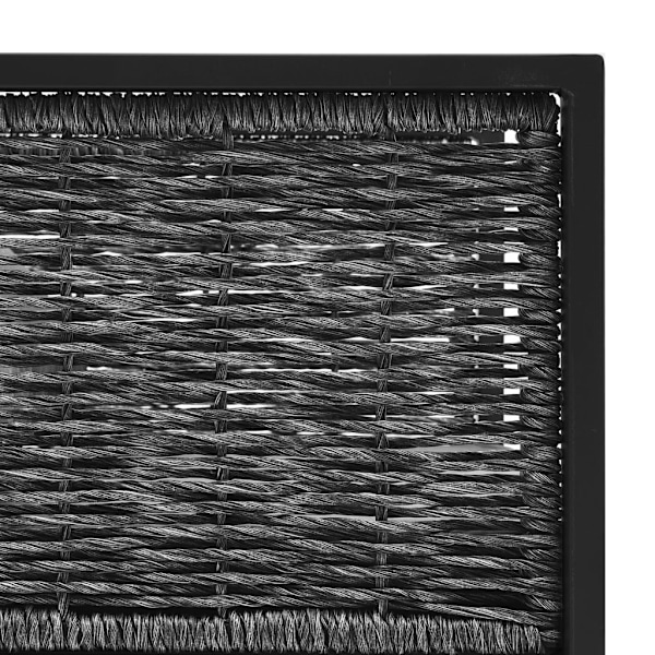vidaXL Loungeset 5 delar med dynor konstrotting antracit Antracit