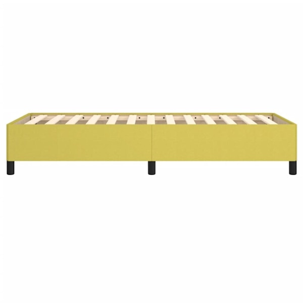 vidaXL Sängram grön 90x190 cm tyg Grön