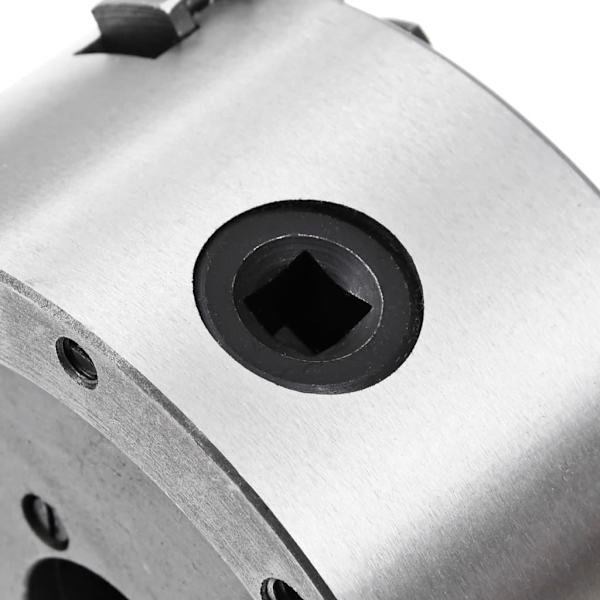 vidaXL 4-backs självjusterande svarvchuck 125 mm stål