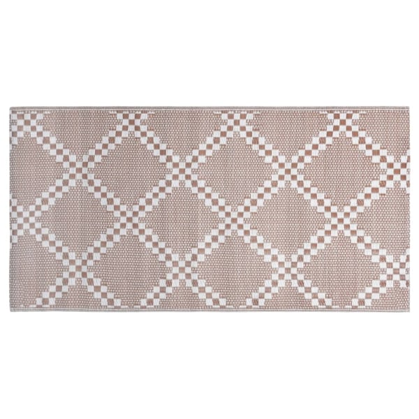 vidaXL Utomhusmatta ARAKIL brun 190x290 cm PP Brun