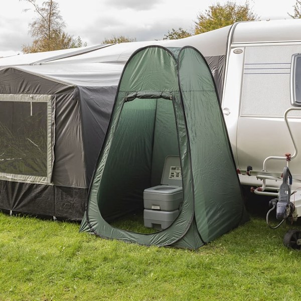 ProPlus Pop-up duschtält polyester grön Grön