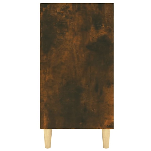 vidaXL Byrå rökfärgad ek 103,5x35x70 cm konstruerat trä Brun