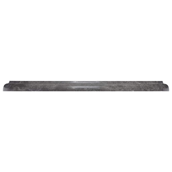 vidaXL Bordsskiva svart Ø40x2,5 cm marmor Svart