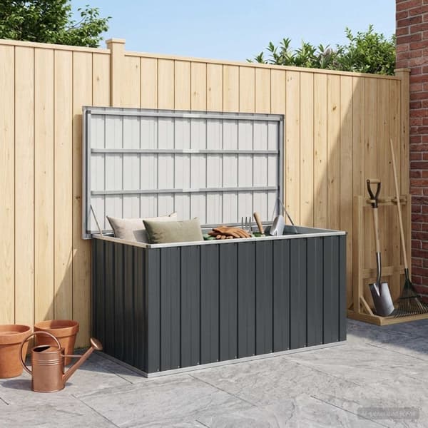 vidaXL Dynbox antracit 129x67x65 cm Antracit