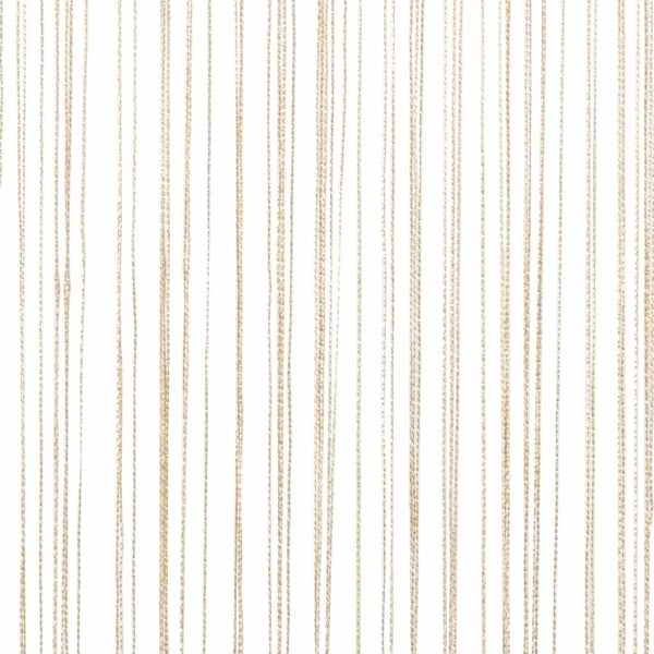 vidaXL Trådgardiner 2 st 100x250 cm beige Beige