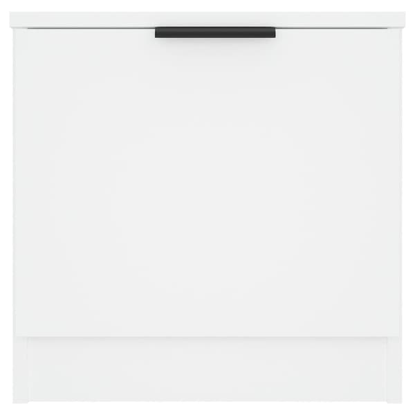 vidaXL Sängbord 2 st vit 40x39x40 cm Vit