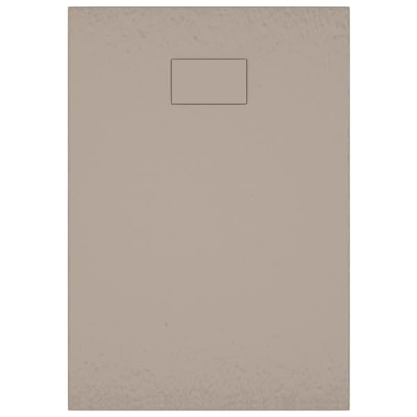 vidaXL Duschkar SMC brun 100x70 cm Brun
