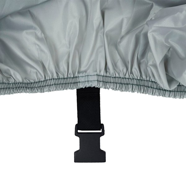 vidaXL Båtöverdrag grå 427-488 cm längd, 173 bredd "R\u00f6d"