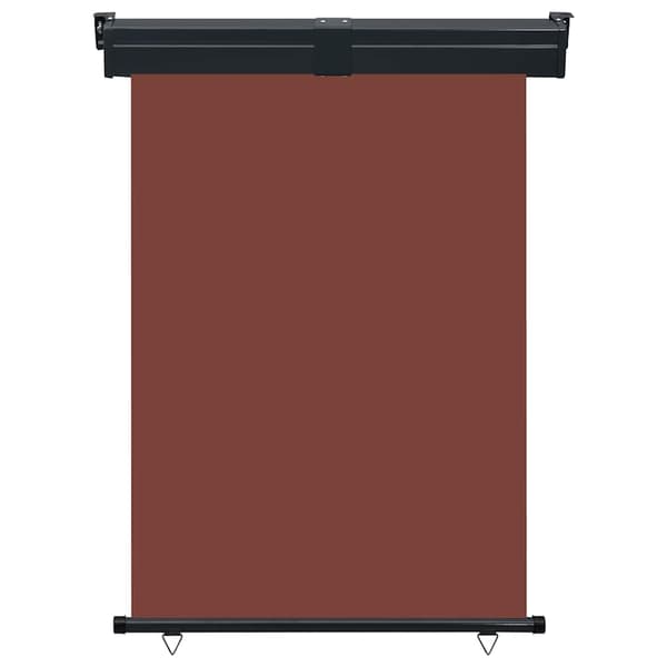 vidaXL Balkongmarkis 125x250 cm brun Brun