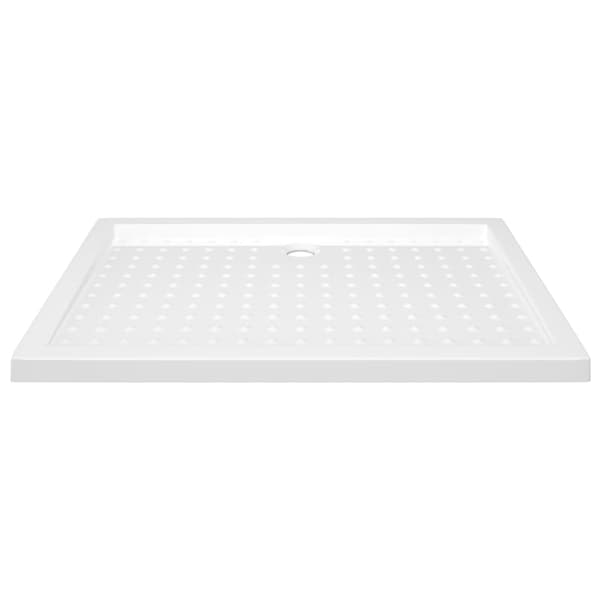 vidaXL Duschbrunnar 70 x 100 x 4 cm ABS Vit