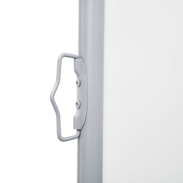 vidaXL Infällbar sidomarkis dubbel 170x600 cm gräddvit Creme