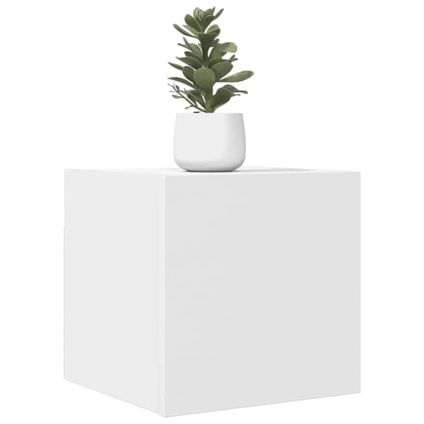 vidaXL Väggmonterade tv-skåp 2 st vit 30,5x30x30 cm Vit