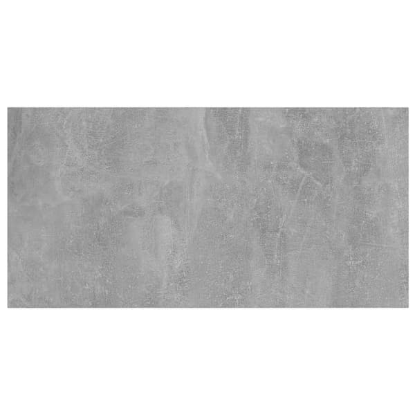 vidaXL Hyllplan 8 st betonggrå 80x30x1,5 cm konstruerat trä grå