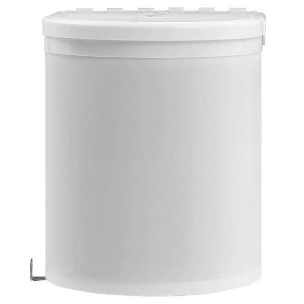 vidaXL Inbyggd sophink plast 12 L Vit