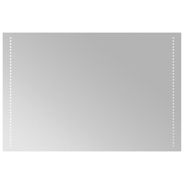 vidaXL Badrumsspegel LED 60x90 cm Transparent