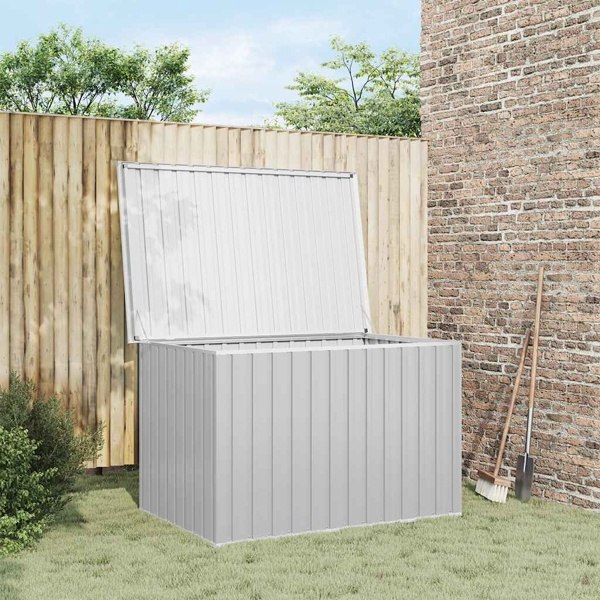 vidaXL Dynbox grå 149x99x93 cm grå