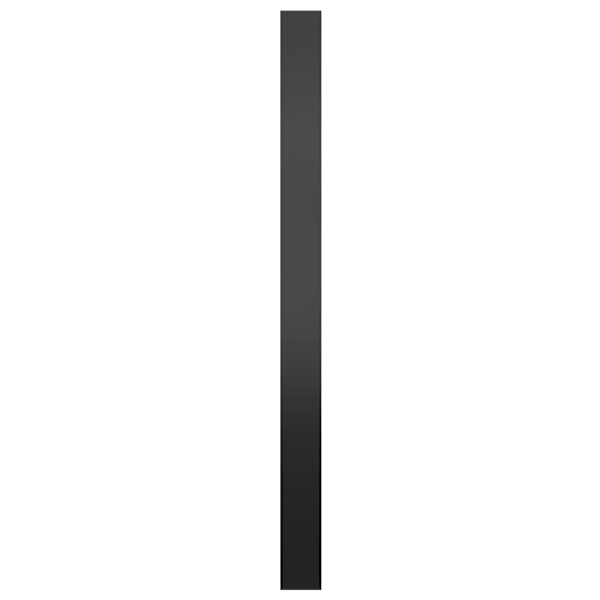 vidaXL Väggspegel svart 40 cm Svart