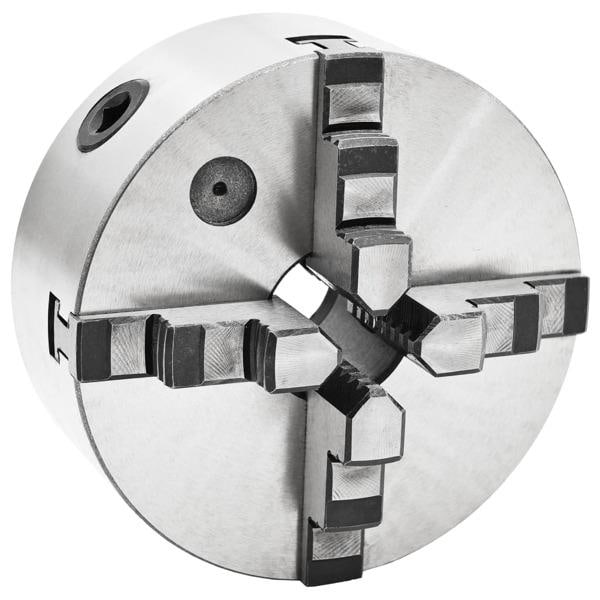 vidaXL 4-backs självjusterande svarvchuck 160 mm stål